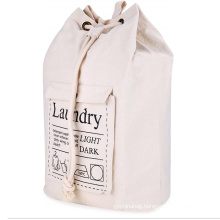 strong large hotel home cotton laundry bag heavy duty canvas drawstring laundry bags with logo